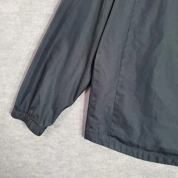 Nike Boys Jacket‎ XL Black Air Jordan Coaches Basketball Logo Long Sleeve - Picture 9 of 10